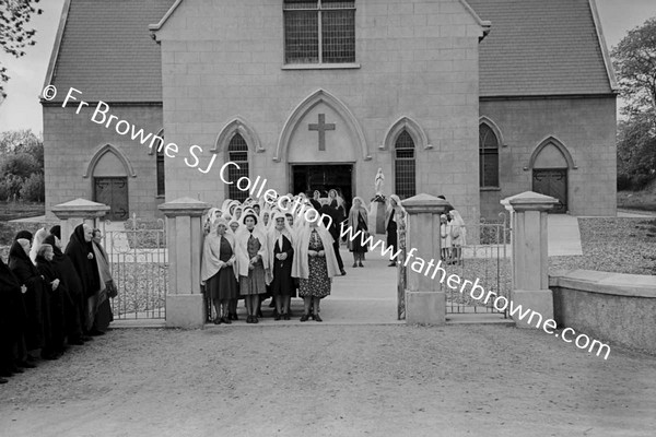 CHILDREN OF MARY PROCESSION AT END OF WOMENS MISSION